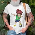 thumbnail image 3 of Dabbing Soccer Girl Brazil Brazilian Football Tshirt, 3 of 6