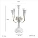 thumbnail image 4 of 2X Candelabro de 5 Candelabro Candelabro Vintage DecoracióN de Fiesta de Boda DecoracióN de Mesa Vintage,, 4 of 4
