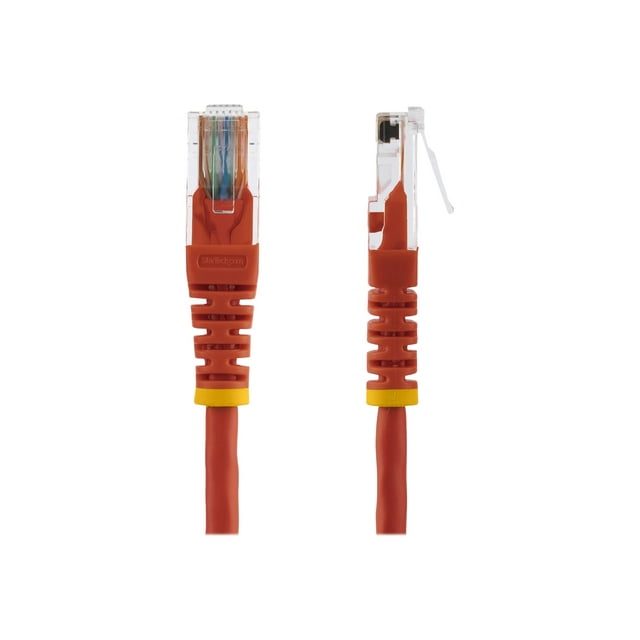 StarTech.com Cat5e Câble Ethernet - 6 Pieds - Rouge - Câble Patch - Câble Réseau Moulé Cat5e - Câble Réseau Court - Cordon Ethernet - Câble Cat 5e - 6 Pieds (M45PATCH6RD) - Câble Patch - RJ-45 (m) à RJ-45 (m) - 6 Pieds - UTP - Cat 5e - Moulé - Rouge