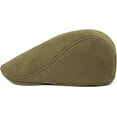 thumbnail image 6 of 2Pack Men Cotton Newsboy Cap Soft Fit Cabbie Hat, 6 of 7
