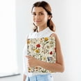 thumbnail image 6 of FORMRS 3 Ring Binder 1.5 inch with Pockets Set of 2 Clip Board 200 Sheets Capacity, Beige Floral, 6 of 8