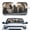 Black Cat Group Print, variant on XYZCANDO Car SUV Windshield Sun Shade with Black Cat Family Print, Car Windshield Sun Shade comes with storage pouch for road trips and daily use
