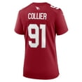 thumbnail image 3 of Women's Nike L.J. Collier  Cardinal Arizona Cardinals  Game Jersey, 3 of 7
