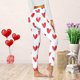 thumbnail image 3 of Gibobby Pantimedias Termicas Mujer Leggings yoga para damas Leggings cómodos informales con estampado lindo para el día San Valentín（Verdinegro， XL), 3 of 4