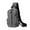 Gray, variant on Sling Bag Small Black Crossbody Backpack Shoulder Bag For Men Women Lightweight One Strap Backpack Sling Bag Backpack For Hiking Walking Biking Travel Bag