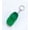 Dark green, variant on Cute Plastic Slide Style Keychain Pendant for Bags, Wallets, and Keys | Simple Fashion Accessory