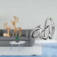 thumbnail image 2 of Estatua de escultura de ciervo,Estatua de ciervo,adorno de mesa,decoración del hogar,Colecciones de decoración de figuras de pareja de renos enamorados,Estatua de arte abstracto,Estatua de, 2 of 8