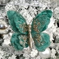 thumbnail image 4 of Japceit Xmas Tree Butterflies Decor Artificial Christmas Butterflies Ornament With Clip Glitter For Christmas Tree Wedding Birthday Party Garland, 4 of 6