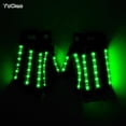 thumbnail image 4 of Guantes brillantes LED para decoración de discoteca, guantes luminosos de neón, luces fluorescentes para fiestas, accesorios para actuación en escenario, recién llegado, 4 of 5