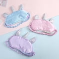 thumbnail image 5 of Antifaz para dormir, antifaz de noche, antifaz para dormir de unicornio, banda elástica, antifaz ultrasuave para ojos, antifaz de viaje, antifaz ergonómico para mujeres, niñas, niños, hogar,, 5 of 5