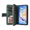 thumbnail image 4 of Compatible with Samsung Galaxy A34 5G Wallet Case with Card Slots PU Leather Zipper Flip Folio Cover, 4 of 5