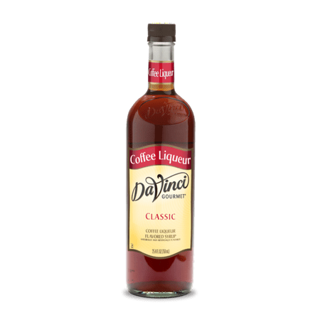 DaVinci Gourmet Classic Syrup, Coffee Liqueur, (Best Organic Coffee Syrups)