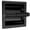 Black, variant on Dznils Stainless Steel Recessed Toilet Paper Holder Wall Mounted, Matte Black