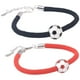 thumbnail image 1 of 2 pulseras de fútbol para parejas, pulseras de muñeca, pulseras de fútbol, regalos para fanáticos del fútbol., 1 of 5