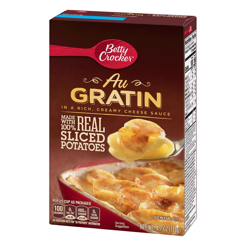 Betty Crocker Au Gratin Potatoes 4 7 Oz Walmart Com Walmart Com