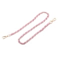 thumbnail image 1 of Unique Bargains Purse Chain Strap, 24' Purse Strap Shoulder Bag Replacement Strap, Pink&Gold, 1 of 6