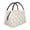 Flower Rabbit1, variant on Vsdgher White Pineapples Print Insulated Reusable Bags with Sturdy Zipper and Handles, Foldable Totes for Hot or Cold Food Bring or Delivery