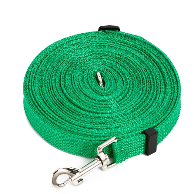 Chien Chenil Glisser Chien Laisse, Chiens en Vrac, avec Boucle en Métal, Boucle Réglable, et Boucle Fixe pour la Randonnée, Camping, Formation, Chasse, Plage