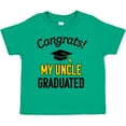 thumbnail image 3 of Inktastic Congrats My Uncle Graduated with Cap Boys or Girls Toddler T-Shirt, 3 of 5