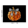thumbnail image 3 of Halloween Pumpkins Placemats,Fall Tablecloths,Thanksgiving Dining Table Mats,Non Slip Heat-Resistant Cotton Linen Placemats Halloween Home Kitchen Table Decoration for Kitchen Dining,Dinner Party, 3 of 6