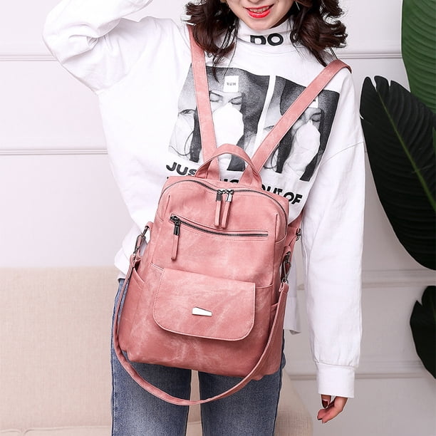 6827 Backpack Purse , PU Leather Backpack Purse, Fashion Travel Anti Theft Amazon.com: Puwuzixi Backpack Purse for Women, PU Leather  main image 3