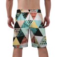 thumbnail image 3 of NICKSUN Men's Swim Trunks, Cute Print Quick Dry Summer Board Beach Shorts with Mesh Lining and Pockets, 3 of 6