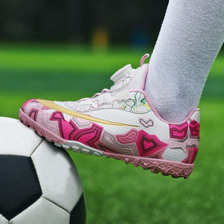 Kids Turf Soccer Cleats Shoes Boys Girls Indoor Soccer Shoes