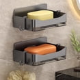 thumbnail image 4 of Tizuqe Bathroom Soap Dispenser Practical Plastic Drain Tray For Sink Or Shower Storage, 4 of 10