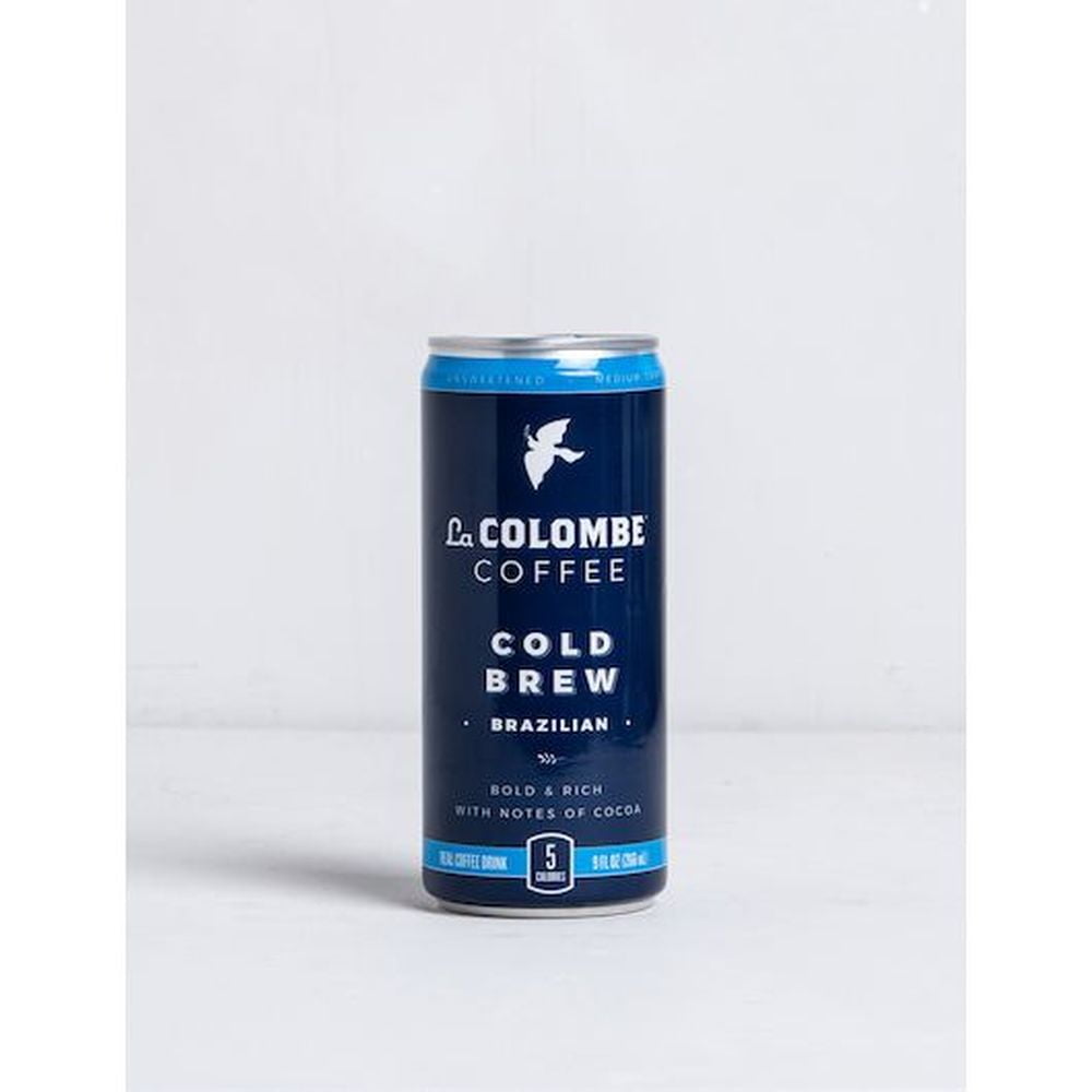 La Colombe Brazilian Cold Brew Coffee, 9 fluid ounce 12 per case.