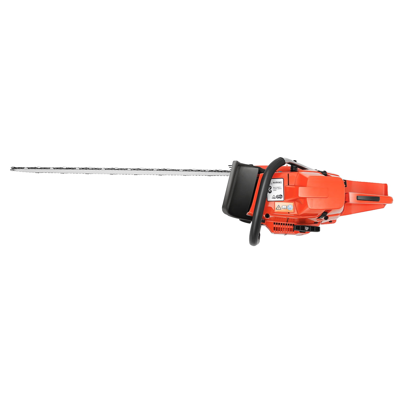 28 inch 2-Stroke Handheld Cordless Petrol Chain Saw Single Cylinder Gas Powered Chainsaw 71cc Gasoline Chainsaw Forest Wood Cutting Tool Set for Garden Pruning 10000RPM