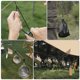 thumbnail image 4 of 1 Conjunto de tendederos al aire libre Camping Colgando Cuerda Ajustable Línea Colgante Negro, 4 of 5