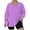 Purple Shirts for Women, variant on Yxbdin Plus Size Women Shirts Fashion Graphic Side Slit Shirt Comfy Long Sleeve V Neck Blouses Loose Fit Vacation Casual Tops Green XXXXXL