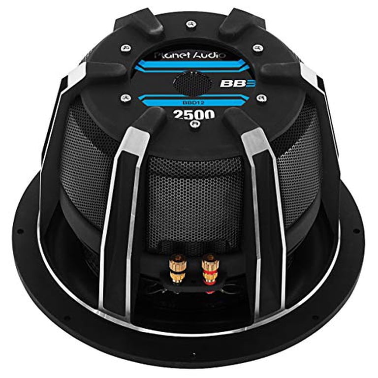 Planet Audio BBD12 2500 Watt, 12 Inch, Dual 4 Ohm Voice Coil Car