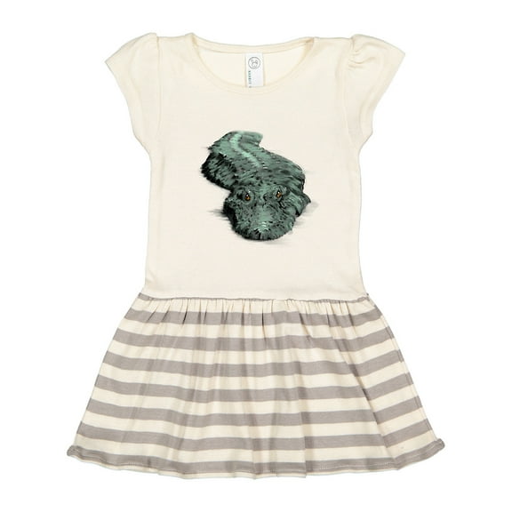 Inktastic Lurking gator Gift Toddler Girl Dress