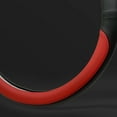 thumbnail image 3 of Morandi Color Steering Wheel Cover, Nappa Leather Fashionable Sporty Style, Universal 15 Inches, 3 of 5