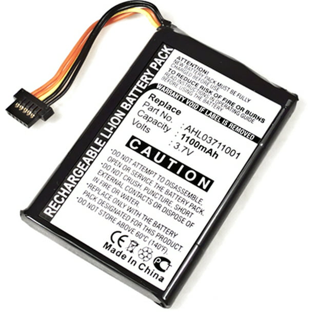 Battery TomTom GO 540 LIVE One XXL 540S GPS, VF1 Walmart.com