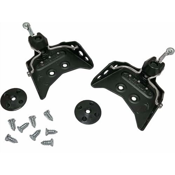 Whitewoods 75mm 3-Pin Norse Touring Cross Country Ski Bindings with Hardware & Backplates