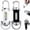 White+Black, variant on Orvyla Key Chain Torch, 1200lm Super Bright Mini Keychain Flashlight Waterproof, Portable & Rechargeable Bright Keychain Flashlight on Keychains and Clothing as a Key Chain