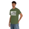 thumbnail image 3 of Northern Pike Fishing American Flag T-Shirt, 3 of 4