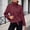 X-853Red, variant on YMNXA Women'S Trench Coat Long Sleeve Stand Collar Solid Color Button Comfortable Cropped Jacket With Belt For Daily Wear Green L