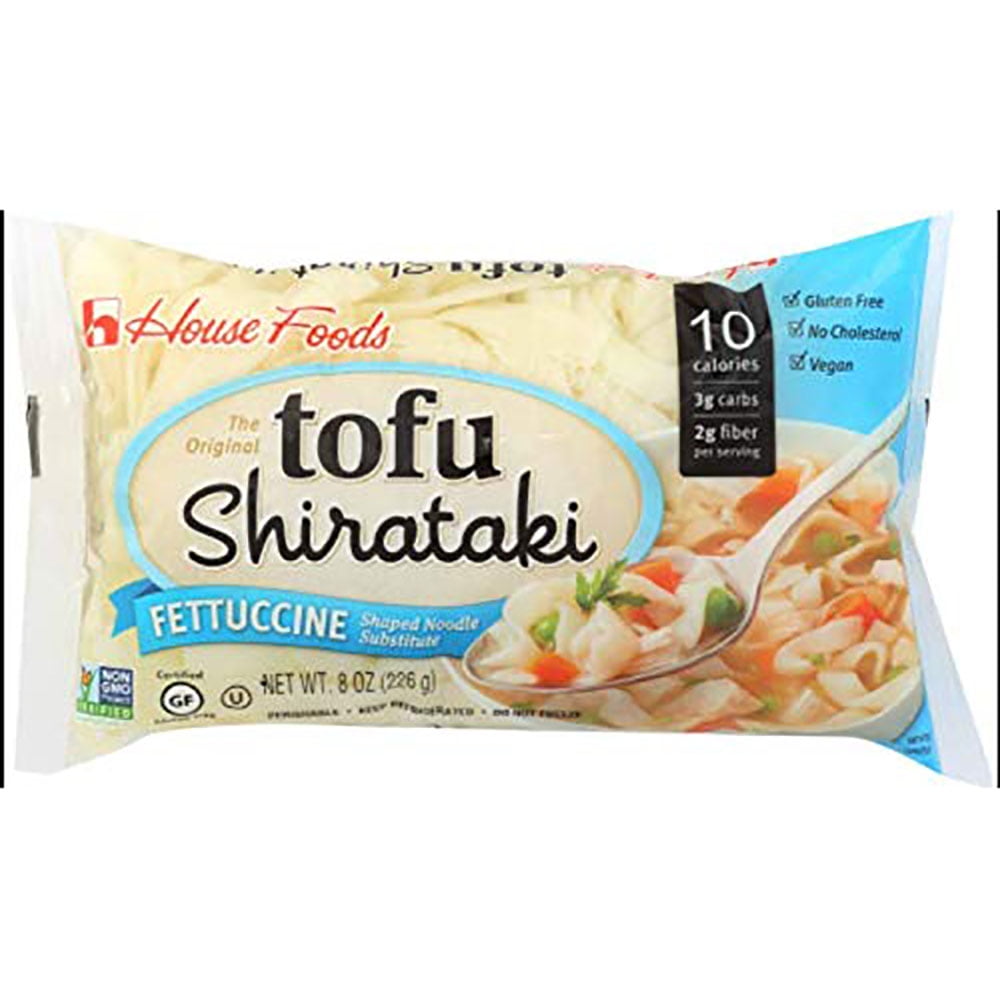 Tofu Shirataki Noodles Fettuccine Shape, 10 bags
