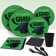 Congrats Graduate Party Pack for 18, Blue