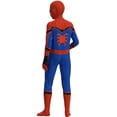 thumbnail image 4 of Spider Costume,Superhero Classic Cosplay Costume, Fun Spiderlike Cosplay Bodysuit,Halloweeen Costume, Red, 160, 4 of 5