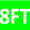 Green 8FT