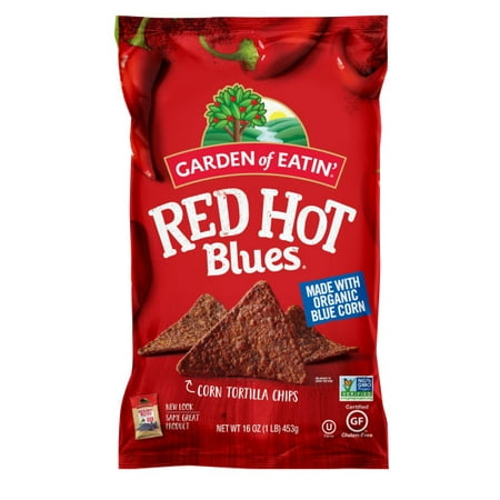 Garden of Eatin' Red Hot Blues Corn Tortilla Chips, 16