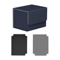 thumbnail image 3 of Caja de Almacenamiento DYNWAVEMX para Baraja de Cartas con Cierre Magnético Azul Oscuro, 3 of 8