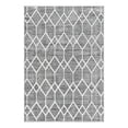thumbnail image 3 of Unique Loom Matrix Trellis Collection Area Rug - Deco (6' 1" x 9' Rectangle Gray/Ivory), 3 of 7
