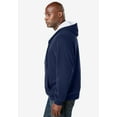 thumbnail image 3 of Boulder Creek By Kingsize Men's Big & Tall  Full-Zip Thermal Hoodie, 3 of 6