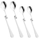 thumbnail image 3 of Cucharas de café de acero inoxidable, cuchara agitadora curva, cuchara mezcladora de café, 4 Uds., 3 of 6