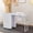 White, variant on BoldGear Foldable Manicure Table Nail Table for Nail Tech, Nail Desk Station Makeup Beauty Salon Storage with Electric Dust Collector, Lockable Wheels, Wrist Cushion, Drawers & Cabinet,Pink